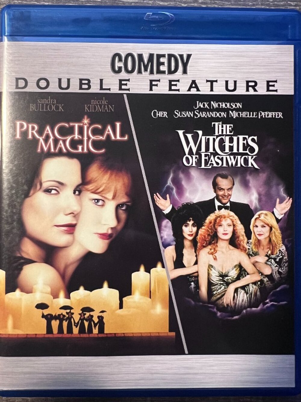 PRACTICAL MAGIC / THE WITCHES OF EASTWICK - DOUBLE FEATURE - Blu-ray
